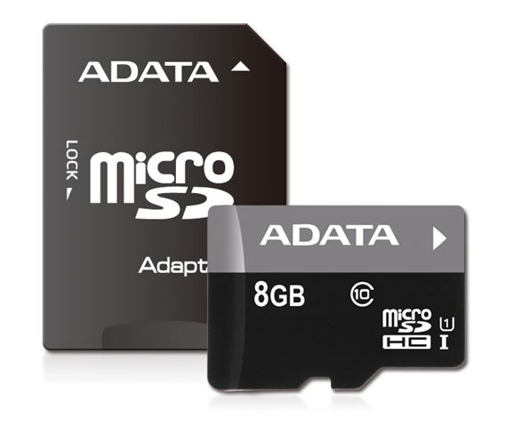 Memorijska kartica Adata SD MICRO 8 GB HC Class10 UHS - Micro SD