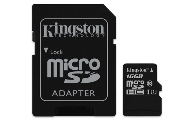 Memorijska kartica  Kingston SD MICRO 16GB Class 10 UHS-I + ad - Micro SD
