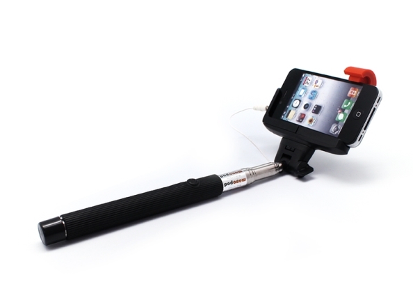 Selfie stick kabal 3.5mm crni - Selfi stap