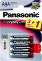 PANASONIC baterije LR03EPS/4BP -AAA 4kom 3+1F Alkaline Everyday P - Punjive baterije
