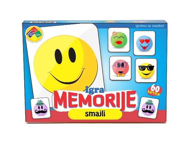 Igra memorije SMAJLI - Razne igračke za decu