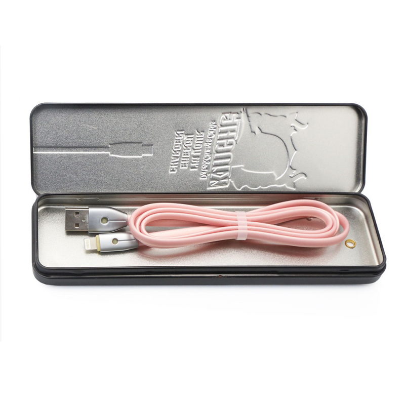 Data kabal Remax Knight RC-043i za iPhone 5/iPhone 6/6S roze 1m - Data kablovi za iPhone