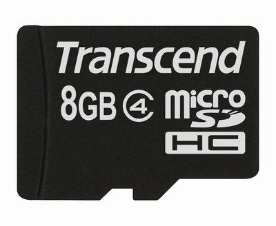 MICRO SD 8GB TRANSCEND bez adaptera TS8GUSDC4 - Micro SD