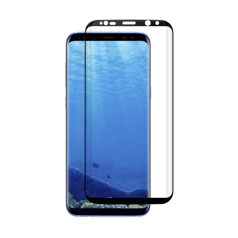 Tempered glass Blueo za Samsung G955 S8 Plus crni - Zaštitna stakla za Samsung