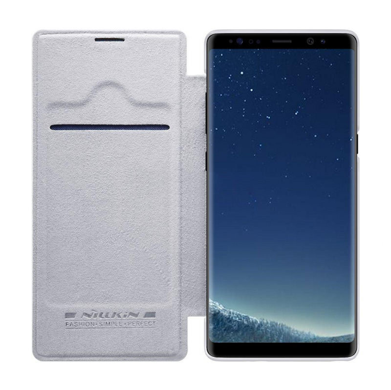 Torbica Nillkin Qin za Samsung N950F Note 8 bela - Samsung torbice Nillkin