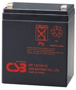 CSB baterija 12V 5Ah HR 1221W (F2) - Baterije akumulatorske