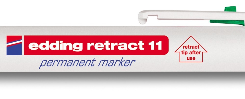 Permanent marker E-11 Retract - Permanent markeri