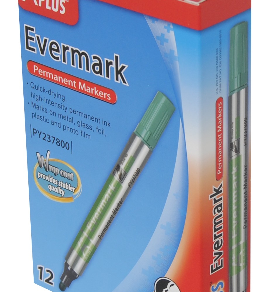 Permanent marker Evermark PY237800 obli vrh 2,5 mm - Permanent markeri